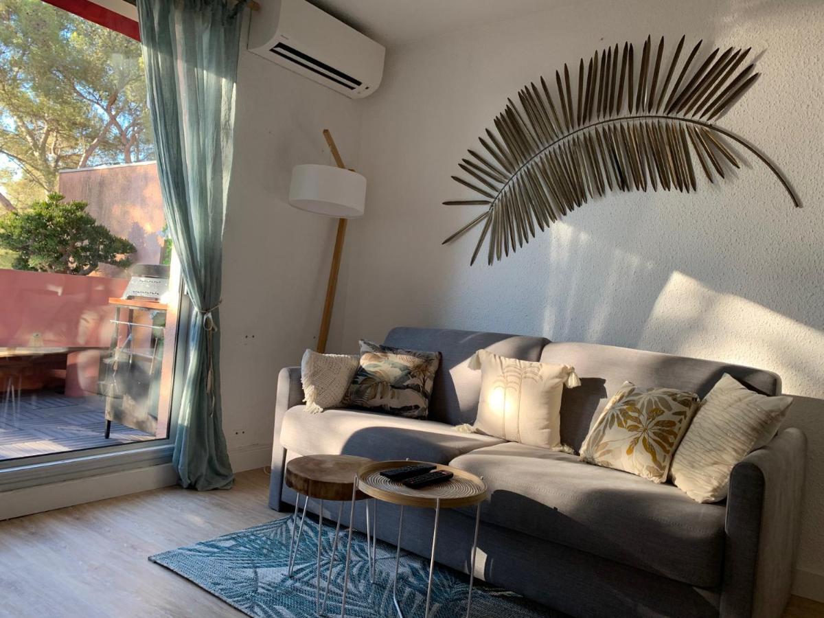 Jade - Appartement Climatise Vue Et Acces Mer Prive Ла-Сейн-сюр-Мер Экстерьер фото